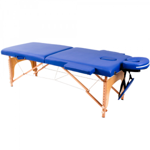 Дерев'яний складаний масажний стіл (2 секції) SMT-WT021, фото №4