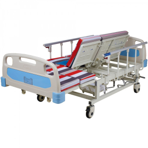 Медичне механічне ліжко з туалетом та функцією бокового перевороту OSD-CH1P, фото №4