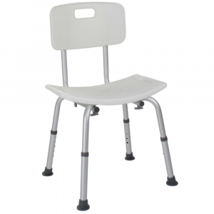 Розбірний стілець для ванної та душу зі спинкою ACSS00, фото №1