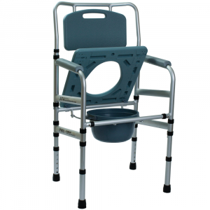 Складаний стілець-туалет з м'яким сидінням OSD-LY901, фото №3