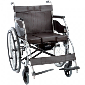 Складная инвалидная коляска с санитарным оснащением OSD-H003B, фото №1