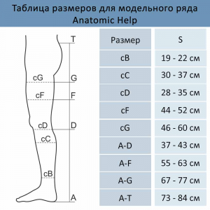 Компрессионные чулки с закрытым носком (17-22 мм рт.ст.) 1 класс компрессии 2312, фото №2