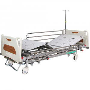 Кровать медицинская механическая с регулировкой высоты (4 секции) OSD-9017, фото №1