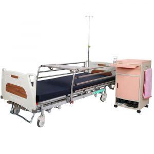 Кровать медицинская механическая с регулировкой высоты (4 секции) OSD-9017, фото №3