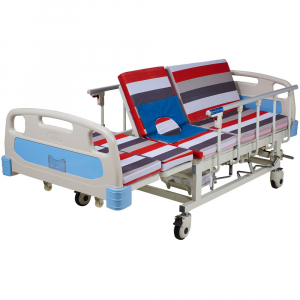 Медицинская механическая кровать с туалетом и функцией бокового переворота OSD-CH1P, фото №3