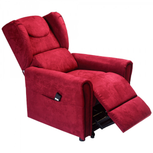 Подъемное кресло с двумя моторами (красное) OSD-BERGERE JP04-1LD, фото №3