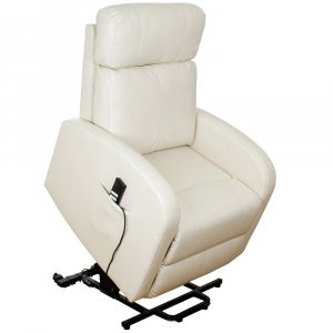 Подъемное кресло с двумя моторами (белое) OSD-CAROL PU02-1LD, фото №1