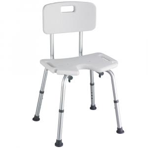 Розбірний стілець для ванної та душу з U-подібним вирізом ACSS10, фото №1