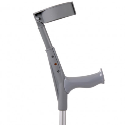 Костыль подлокотный с регулируемой поддержкой предплечья (серый) OSD-BL580208, фото №3