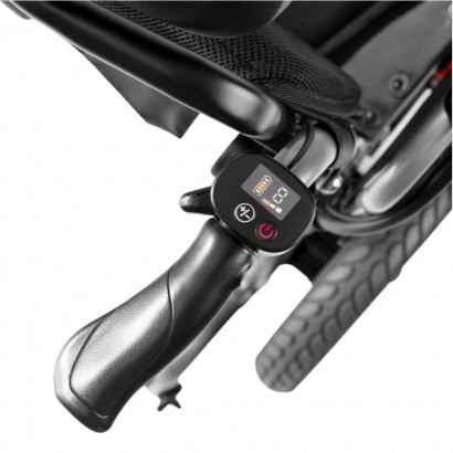 Складная электроколяска с раскладной спинкой и подголовником OSD-D130HL, фото №9