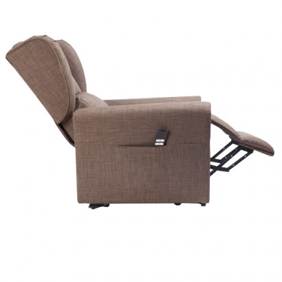 Подъемное кресло с двумя моторами (бежевое) OSD-BERGERE FM14-1LD-R, фото №4