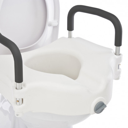 Насадка на унитаз 12 см с поручнями SC7060B, фото №3