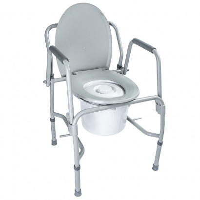 Стул-туалет с откидными подлокотниками OSD-2106D, фото №3