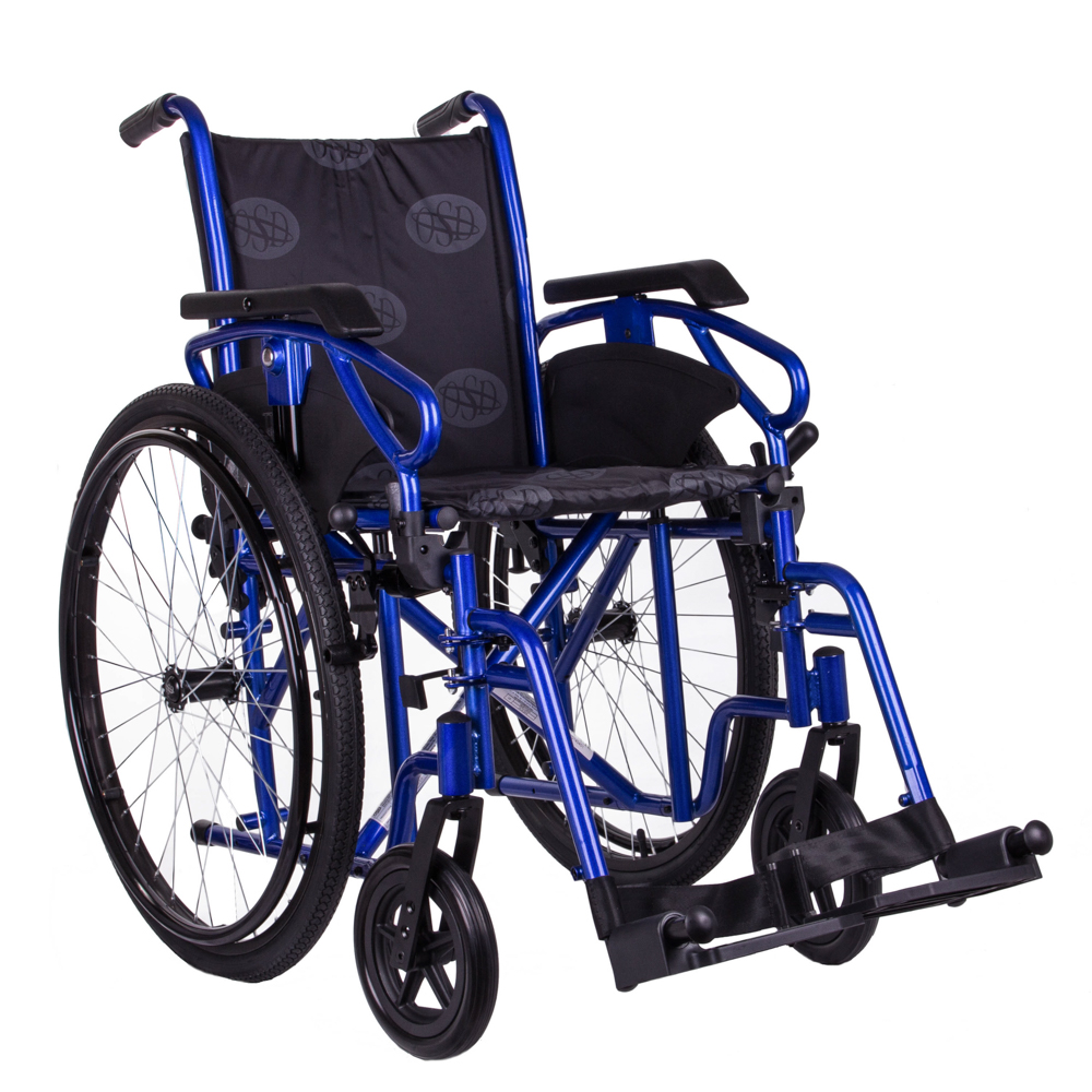 Коляска инвалидная «MILLENIUM III» (синий) OSD-STB3-**