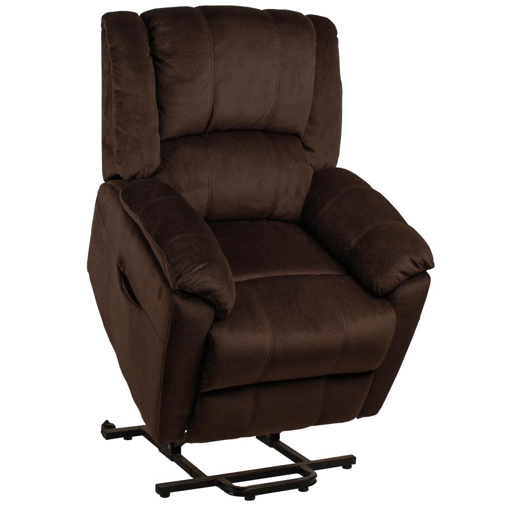 Подъемное кресло с двумя моторами (коричневое) OSD-HANNA-AD05-1LD