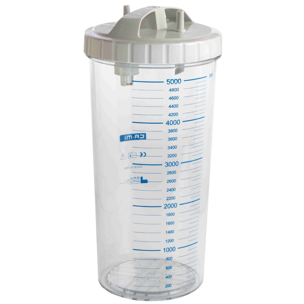 Ємність для аспіратора з кришкою 5 л RE 210010