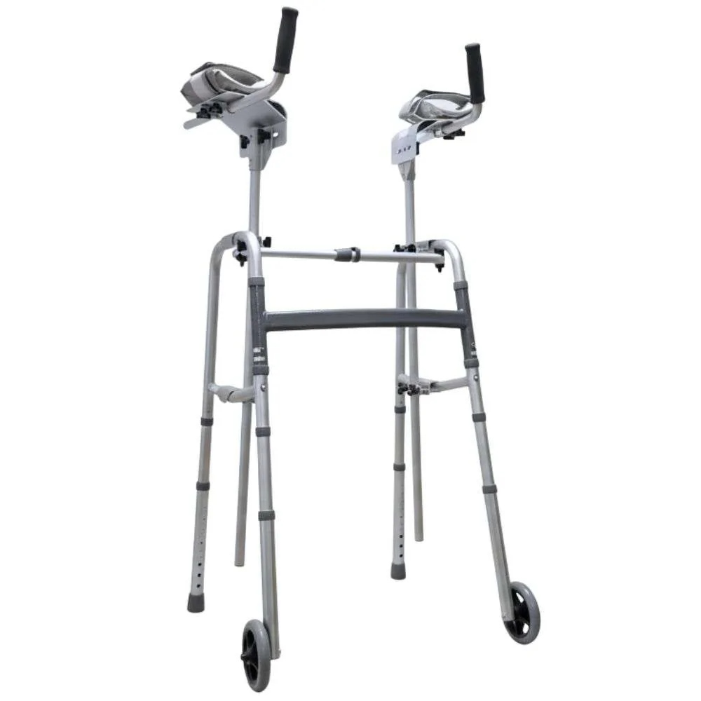 Фіксовані ходунці на колесах з опорою під лікоть OSD-Q5F+OSD-KL9101